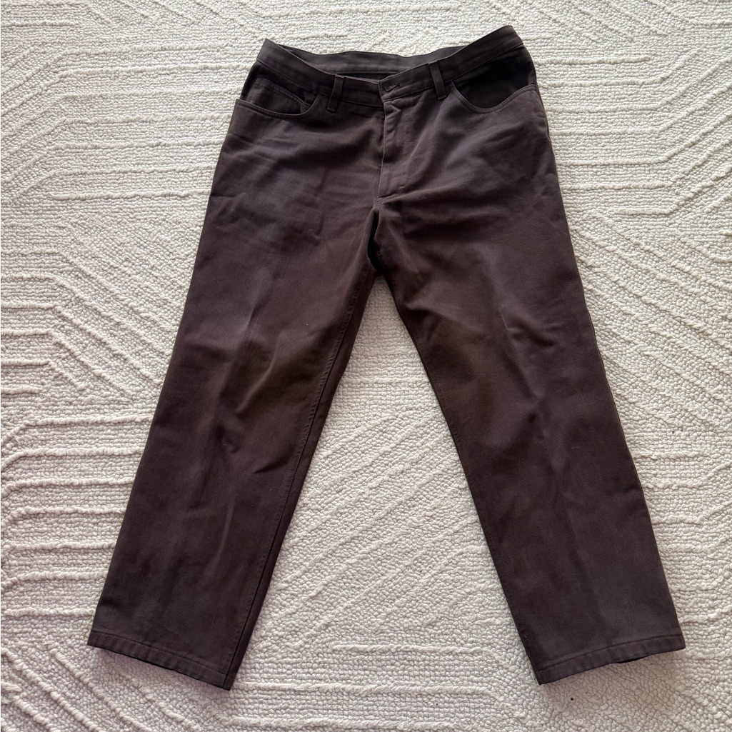 Loro Piana Men's Chocolate Brown Chinos